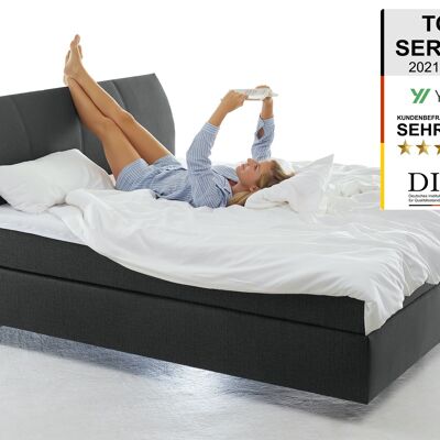 Cama con somier YAK (200x200 cm)