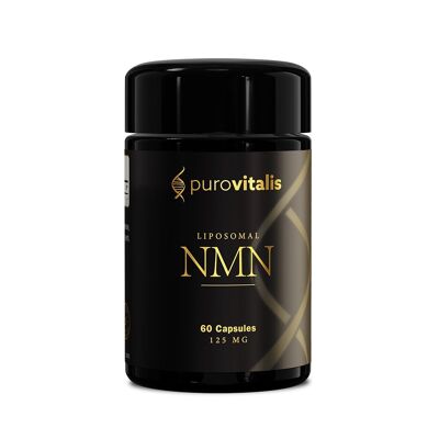 Purovitalis - NMN liposomal - Soporte de NAD+ - 125 mg por cápsula