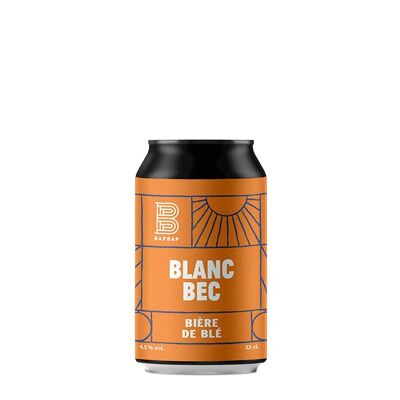 BAPBAP Blanc Bec - Cerveza de Trigo (lata 33cl)