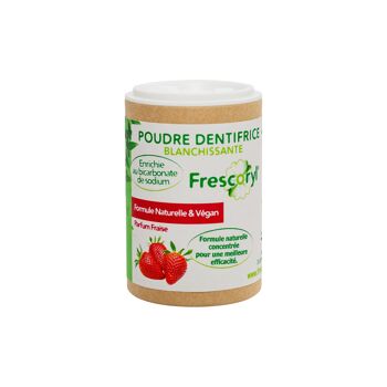 Pot de poudre dentifrice fraise 40g 1
