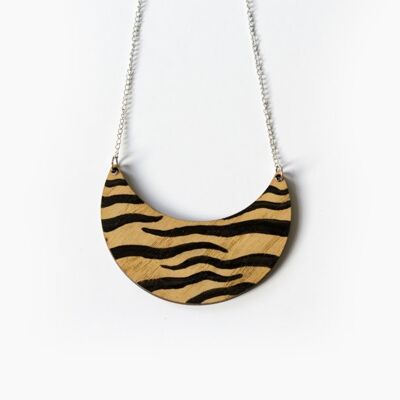 Houten ketting Tijger