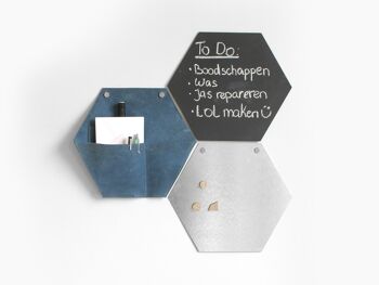 Carte magnétique hexagonale 4