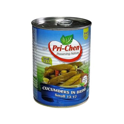 Pickled Cucumbers in Brine by "Pri-Chen" (13-17) - 560gr
