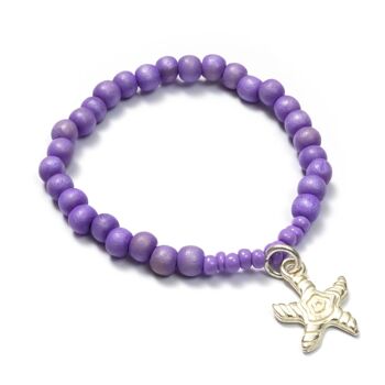 Violet, bracelet EsTrenc