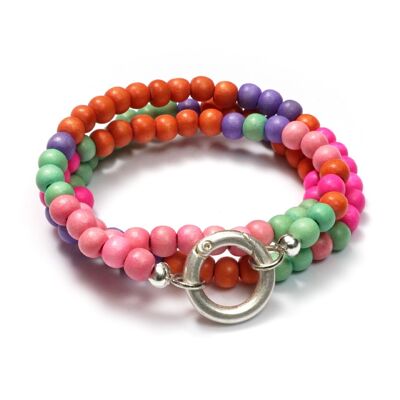 EsTrenc Colour, Mix&Match SilverShiny bracelet