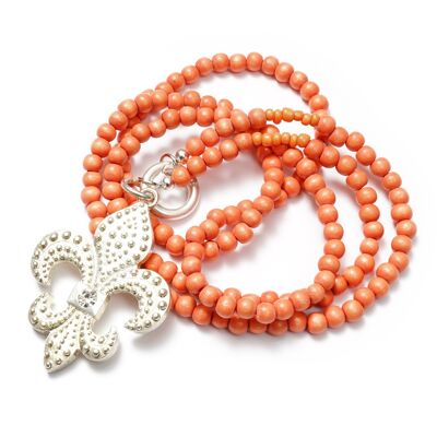 Chain Design 1213, Orange EsTrenc 88 SilverShiny