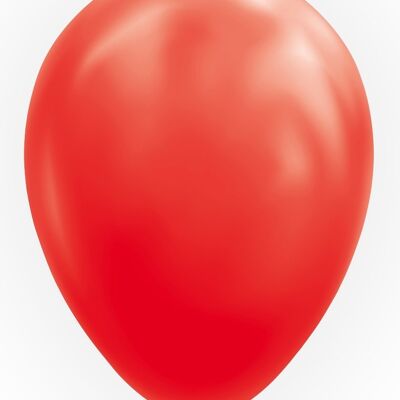 25 Ballons 12" rouge