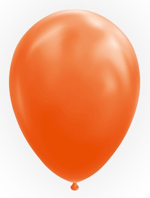 25 Balloons 12" orange