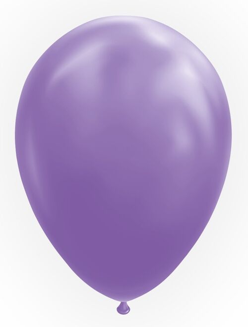 25 Balloons 12" lavender