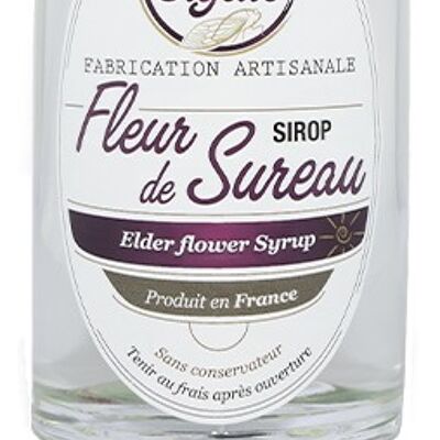 Artisanal Elderflower Syrup 25 cl