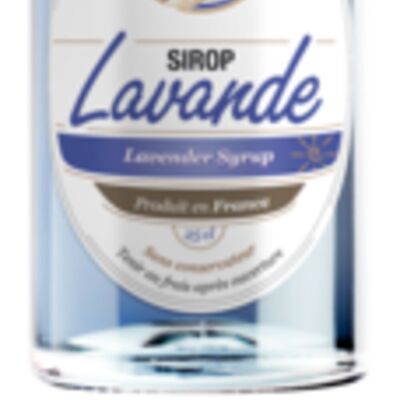 Artisanal Lavender Syrup 25 cl