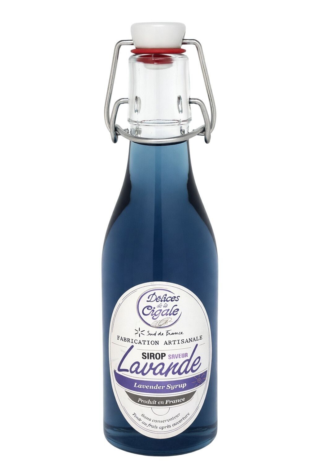 Artisanal Lavender Syrup 25 cl - Made in the South of France