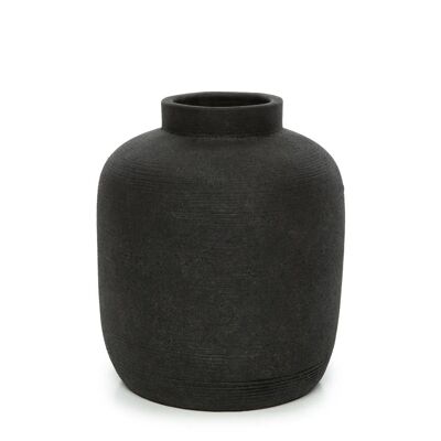 Le Vase Peaky - Noir - L