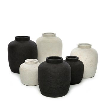Le Vase Peaky - Noir - L 2