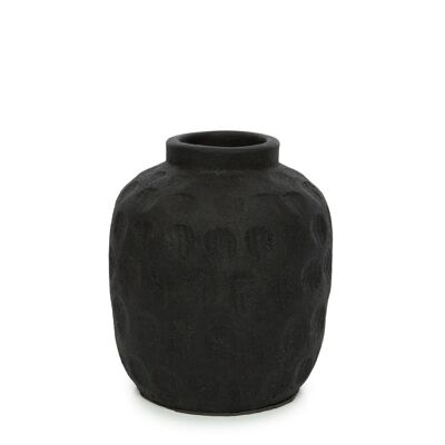 Die trendige Vase - Schwarz - M