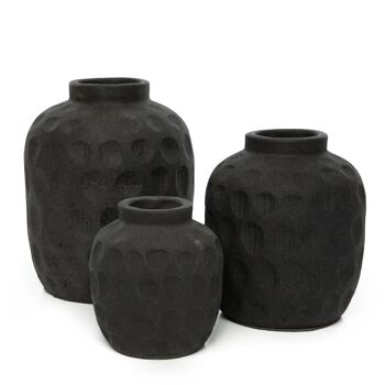 Le Vase Tendance - Noir - M 2
