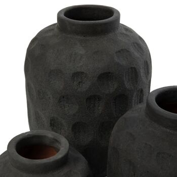Le Vase Tendance - Noir - M 3
