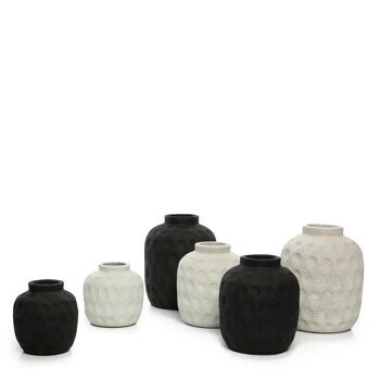 Le Vase Tendance - Noir - M 4