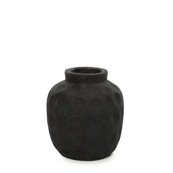 Le Vase Tendance - Noir - S 1