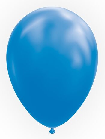 25 Ballons 12" bleu royal 1