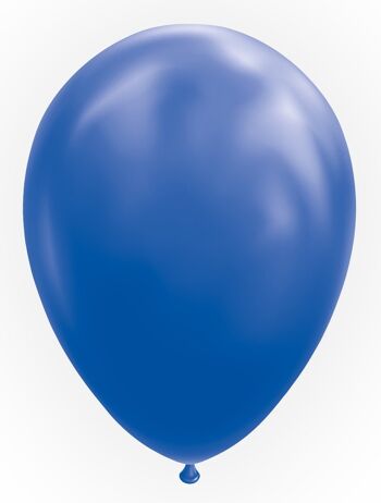 25 Ballons 12" bleu foncé 1