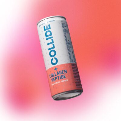 24x zenzero pompelmo | Bevanda al collagene / collagene da 5,5 g - fitness - bellezza - vitamine - caffeina
