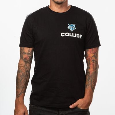 Black COLLIDE t-shirt