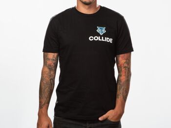 T-shirt COLLIDE noir 1
