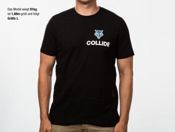 T-shirt COLLIDE noir 4