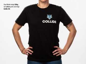 T-shirt COLLIDE noir 6