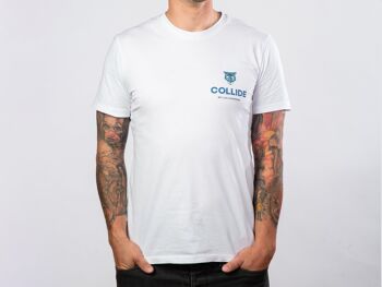 T-shirt COLLIDE blanc 1