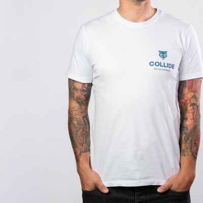 T-Shirt COLLIDE weiß