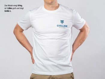 T-shirt COLLIDE blanc 4