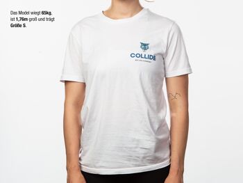 T-shirt COLLIDE blanc 8