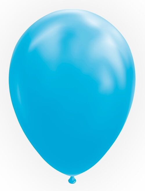 25 Balloons 12" ocean blue