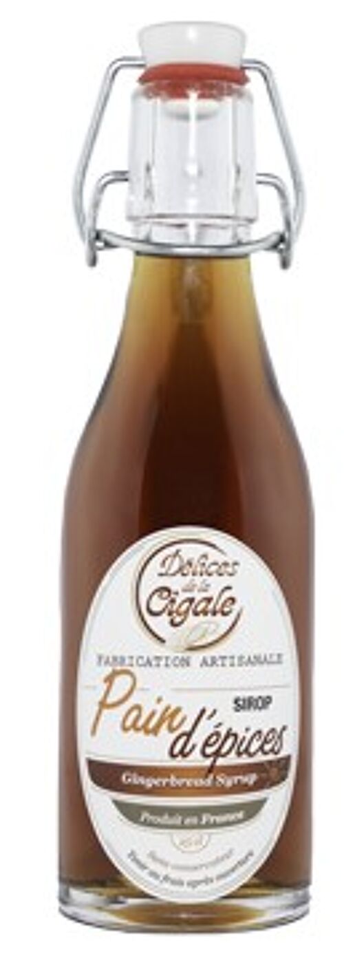 Sirop Artisanal Pain d'Epices 25 cl