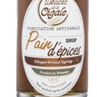 Sirop Artisanal Pain d'Epices 25 cl