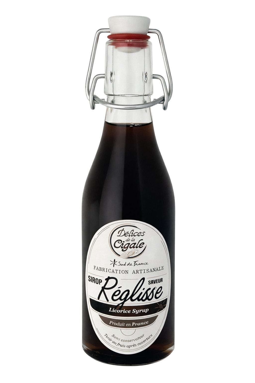 Artisanal Licorice Syrup 25 cl - Made in the South of France