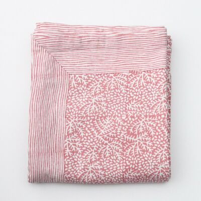 Tablecover S Floral coral 240 x 150 cm