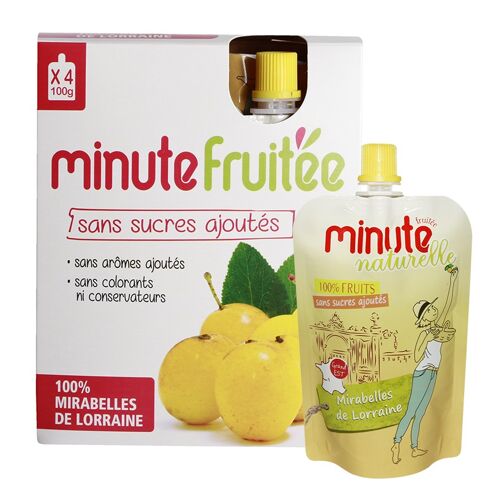 Minute fruitée Mirabelle