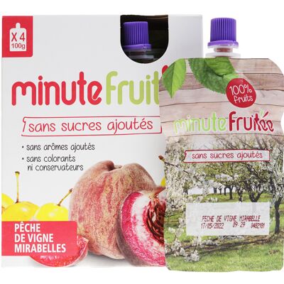 Fruchtiger Minute Vine Pfirsich