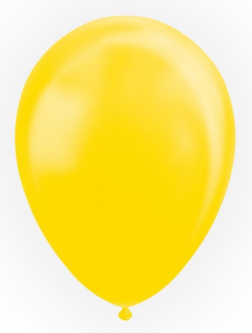 25 Balloons 12" pearl yellow
