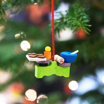 Christmas bakery as a tree decoration