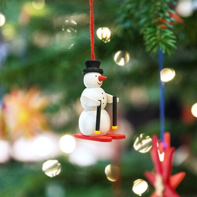 Snowman as a tree decoration