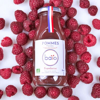 Jus de pomme/framboises BIO - 25cL