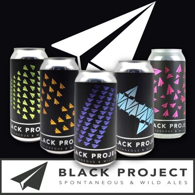 12 pack - black project