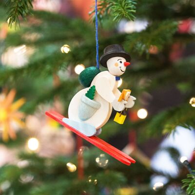 Snowman as a tree decoration