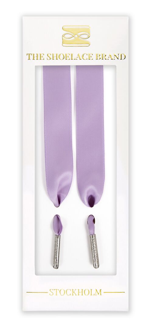 Purple Orchid Silk - Shoelaces