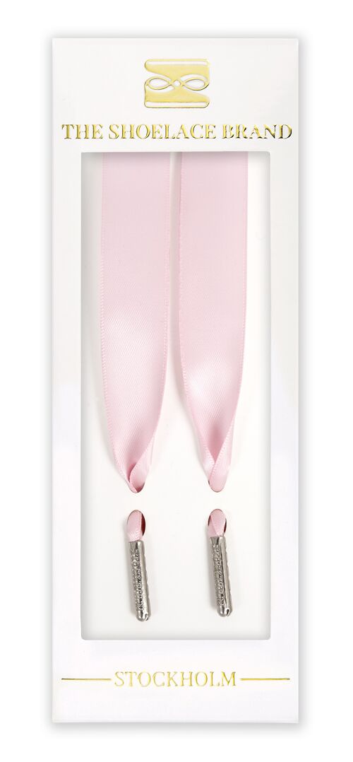 Soft Pink Silk - Shoelaces