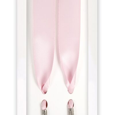 Soft Pink Silk - Shoelaces